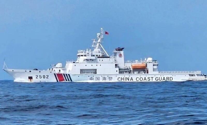 「大進滿88號」事件後、巴威襲台前夕 中國海警船再現身海峽中線