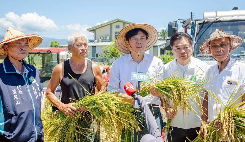 巴威來襲宜蘭搶收稻作 林國漳籲建立完善農業保險