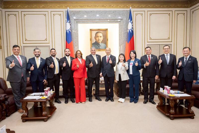 巴拿馬議員允推友台小組 韓國瑜:將促成立院聯誼會