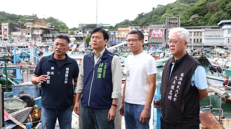 國軍進駐蘇澳待命防颱 林國漳率隊關切防汛需求