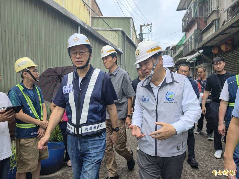 張善政:上午無風無雨正好作防災準備 入夜後才能安心入睡