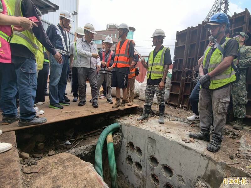 桃市府設抽水機改善龜山華國新村淹水 居民嗆「再淹水就報告市長」