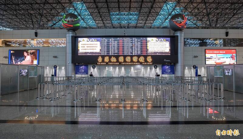 760航班全取消 桃機罕見零旅客畫面曝光