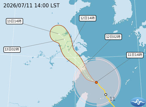 還有颱風假?巴威風雨預測出爐!明5縣市達停班課標準