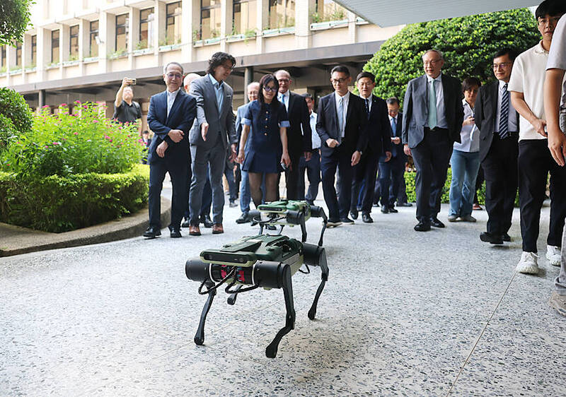 《TAIPEI TIMES》 Taiwan eyes US$4bn robot dog market amid global race