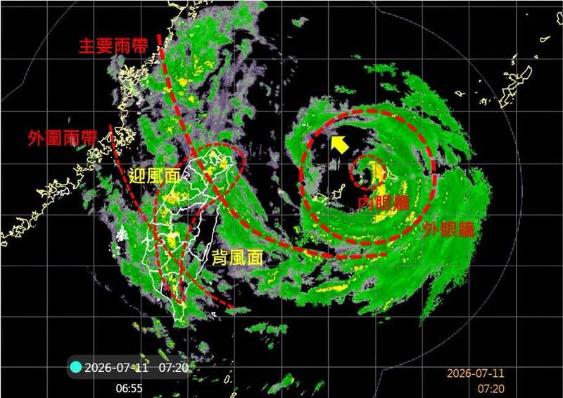 巴威雨帶生命期「非常長」 專家揭影響時序:風向先轉西北再變西南