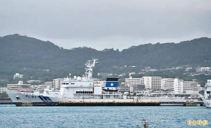 《TAIPEI TIMES》 Japanese ships in Strait shows strong ties, legislator says