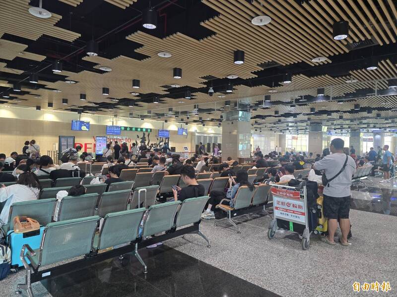 風鎖澎湖天空提前部署奏效 航班運輸順暢