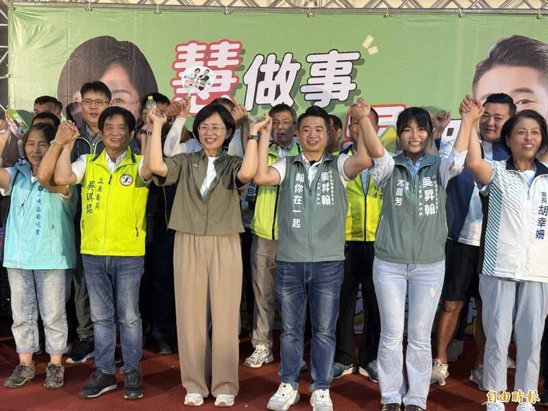 誇吳昇翰「即戰力」 蘇巧慧:優化交通產業發展 讓三峽更升級