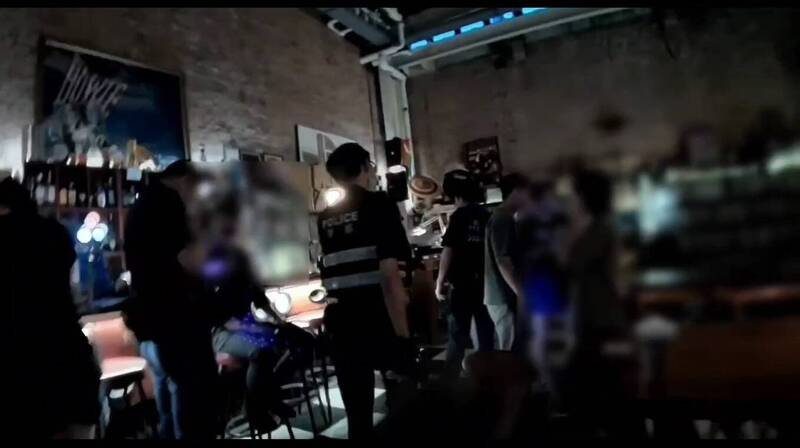 只因談時事意見不合 華山文創園區驚見美國男毆打法國男