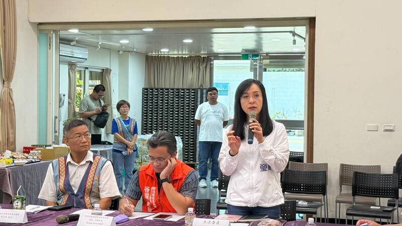 陳瑩爭取台東豐田里設置文健站 原民會支持設置