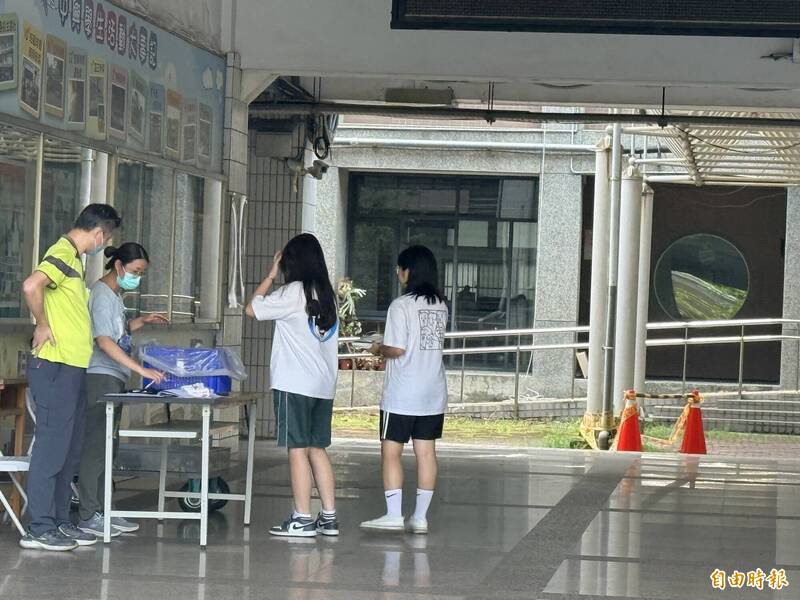 分科測驗南投考生稀少 中興高中昔設「包中專區」今年改便當