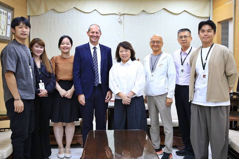 歐洲經貿辦事處長谷力哲訪嘉 深化台歐地方交流