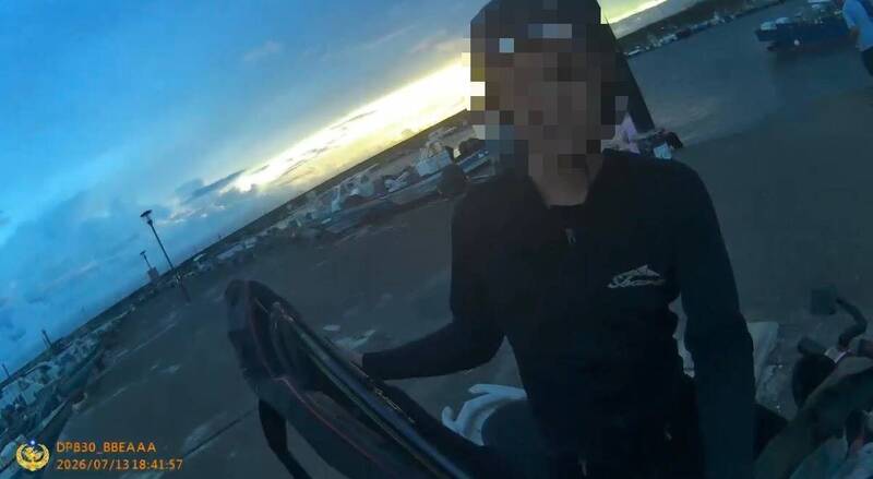 永新漁港浮潛還帶魚槍 高雄男被海巡查獲送辦