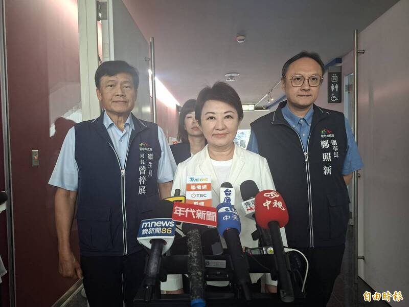 台中市府辦空中婚禮 盧秀燕:首日報名就有75對