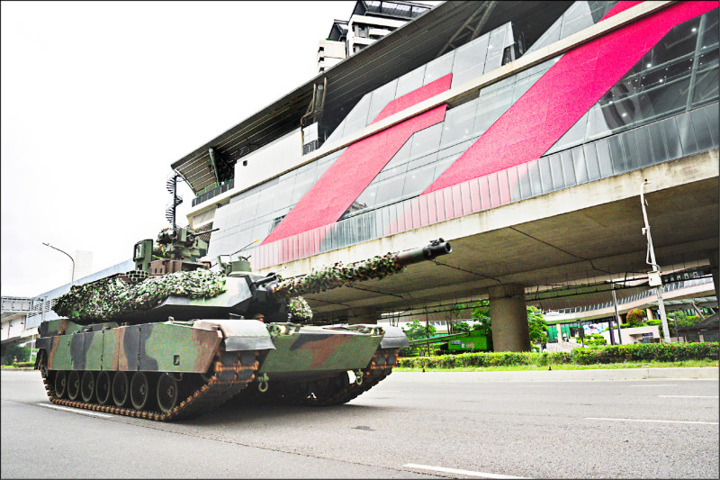聯合防禦操演登場 M1A2T出動 破過重疑慮