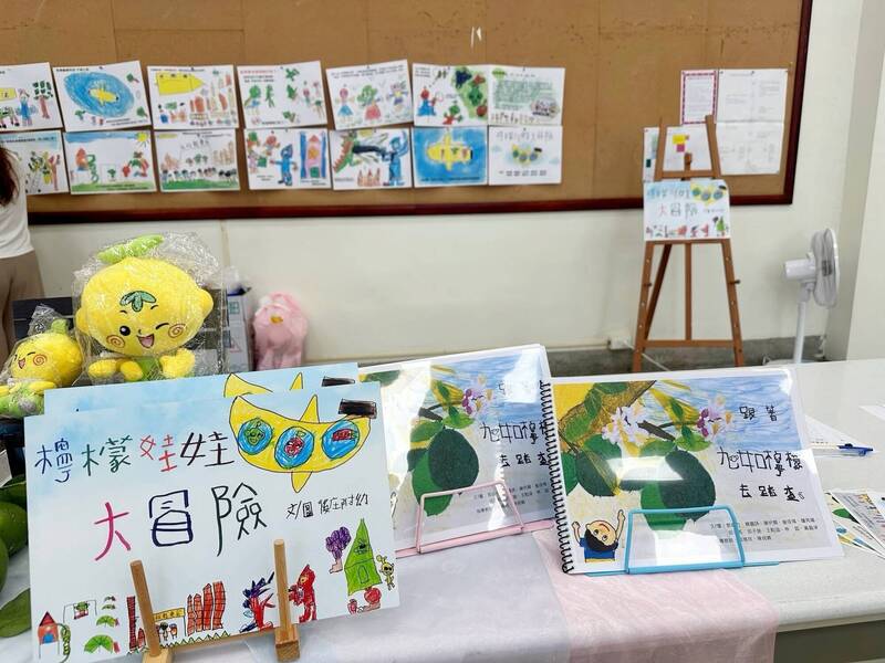 幼兒化身小作家 屏縣後庄附幼檸檬繪本說家鄉故事