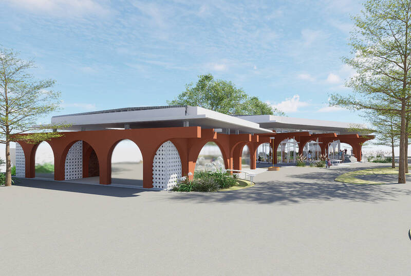 大坪頂公園斥資億元 打造融入在地「八卦窯」意象遊戲場