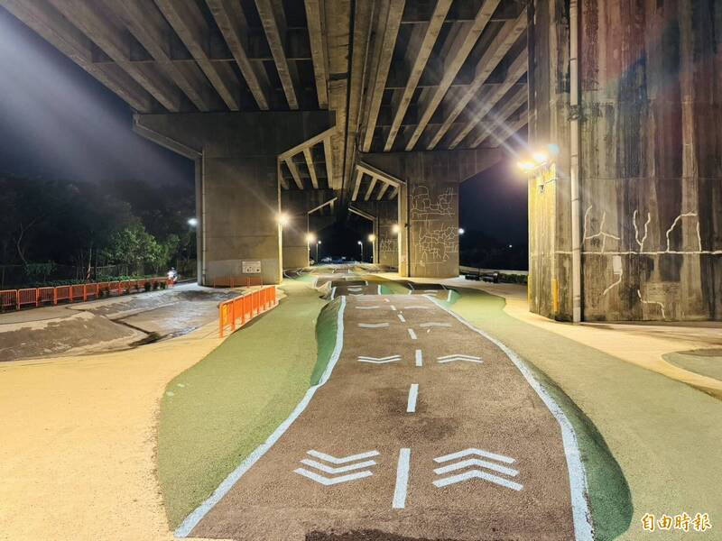 風火輪公園夜間變亮了! 新竹市4處公共場域完成優化