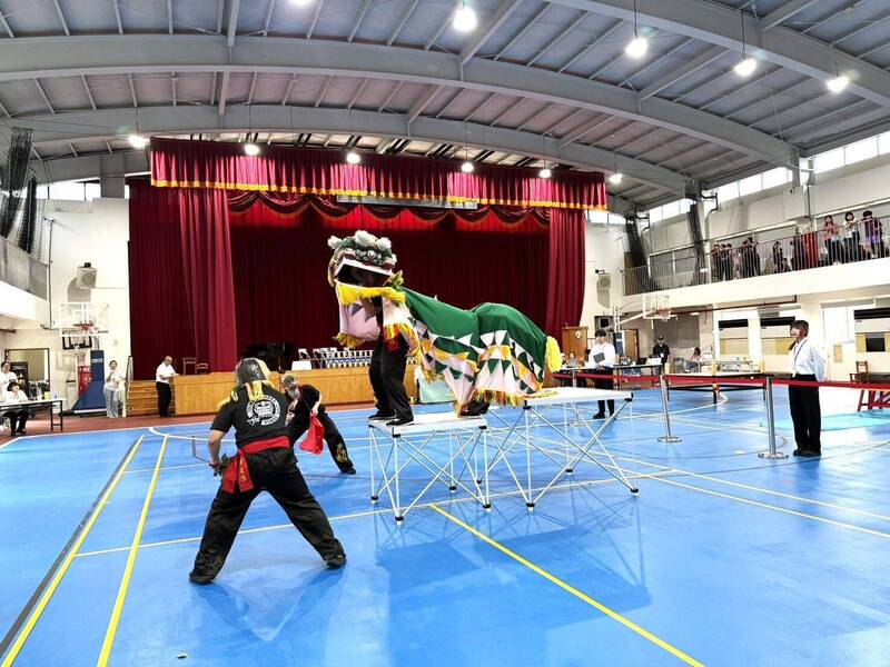 新竹客家獅勇奪北市長盃冠軍 高台後空翻驚豔全場