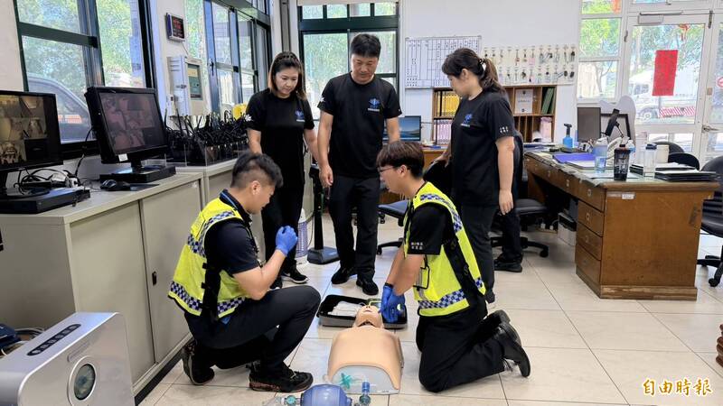 後龍車流大事故多 熱血鄉親組救護義消分隊