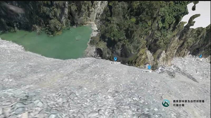 萬里溪堰塞湖逾200人收容5天壓力高 林保署用3D畫面解釋風險