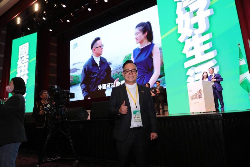 綠全代會童子瑋談基隆願景 讓新世代扛改革責任
