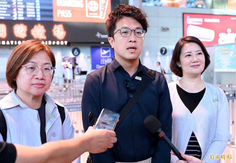 啟程訪美3大城市 沈伯洋:盼將國際經驗帶回台北