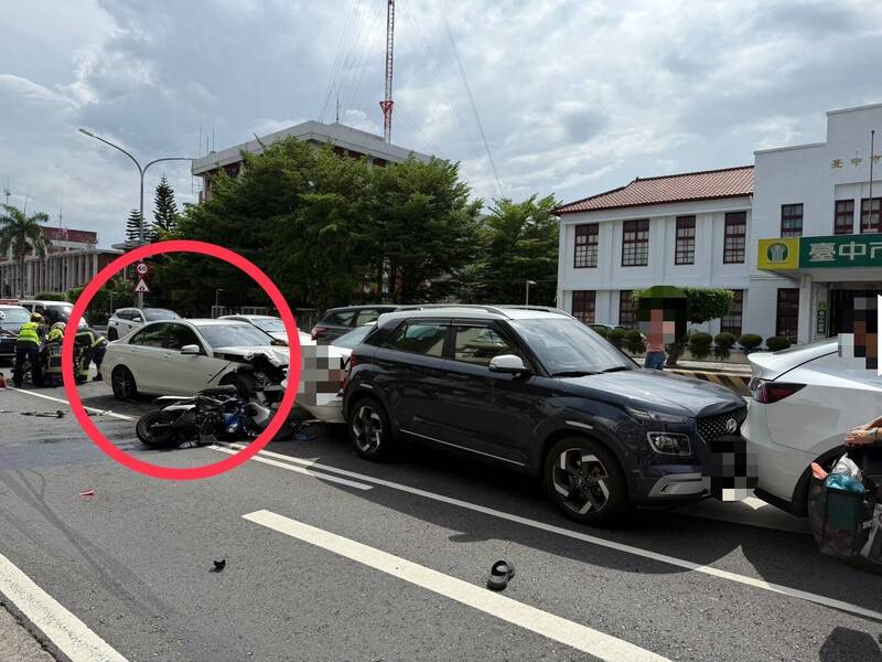 台中賓士女毒駕撞6車釀1死5傷 檢方聲押
