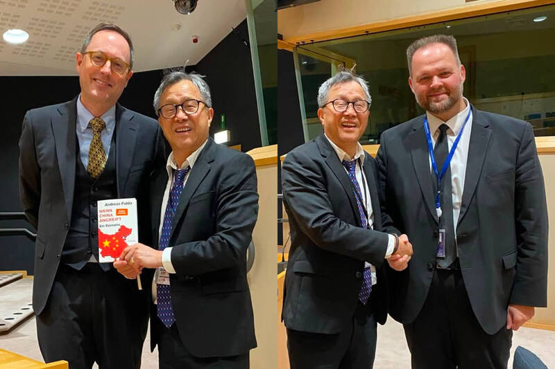 中國喊「別邀那個台灣代表」!歐議會不甩狠打臉 謝志偉照坐C位出席