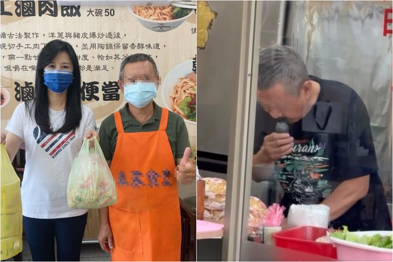 小吃店老闆疑邊備料邊刮鬍反嗆顧客「不爽別吃」被起底又和萬美玲有關