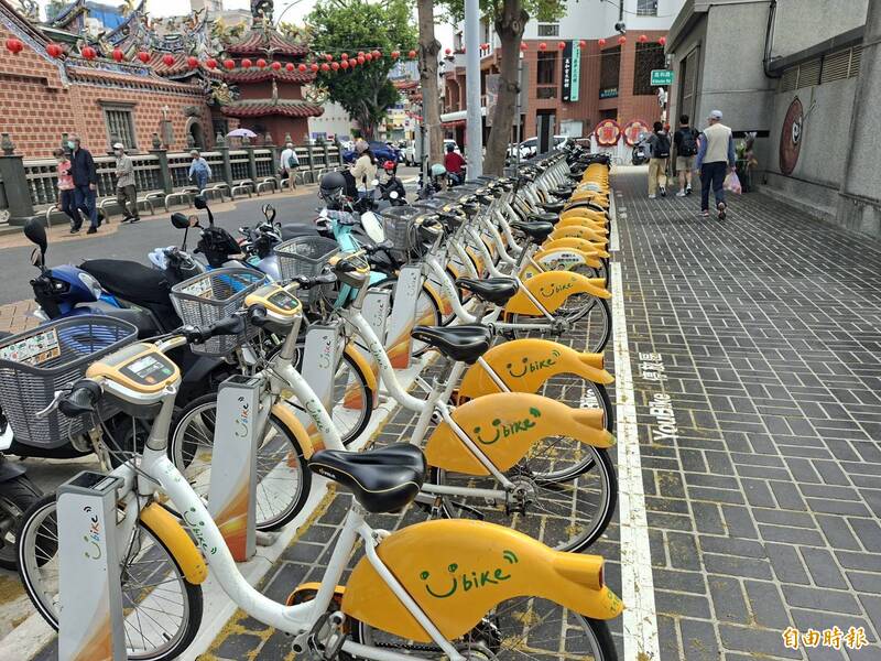 中市YouBike站點再往前 里里有YouBike已達88%
