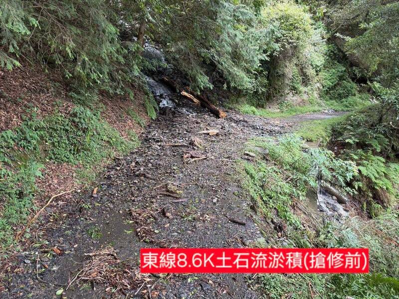 大霸尖山朝聖路遭轟34處坍方 雪霸處預計7/25全線搶通