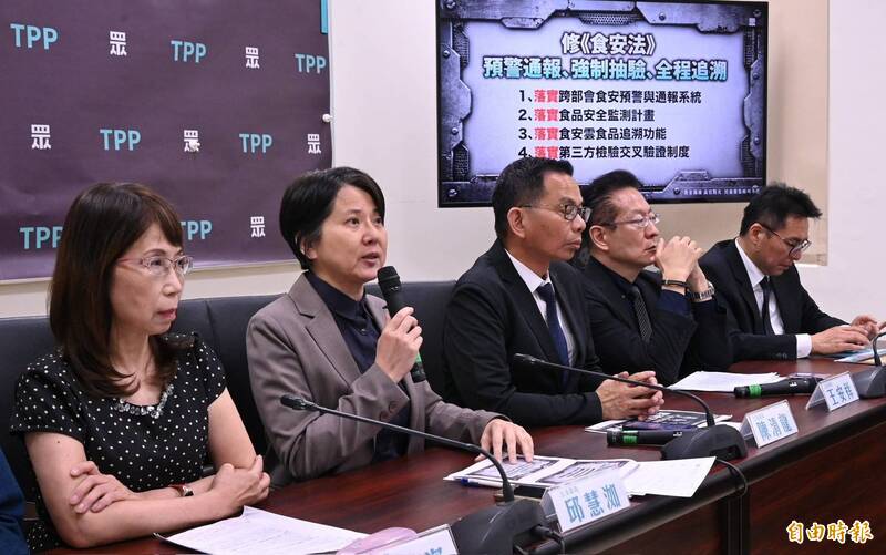 民眾黨:食安法修法應加強抽驗關鍵油料 明訂預防性下架期程