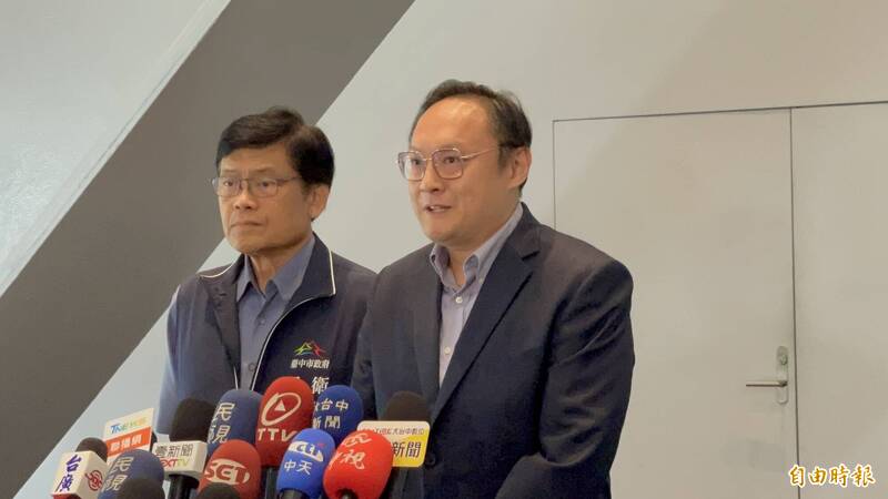 盧秀燕被問中聯查驗避答還「瞪記者」 鄭照新致歉:幕僚作業不周