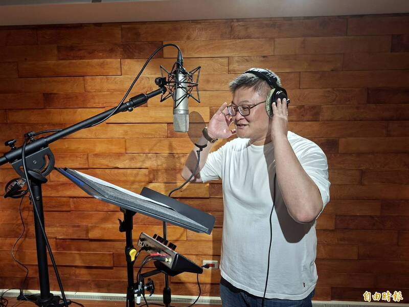 愛唱歌的中市議員施志昌錄競選歌 詞由幕僚們創作、曲透過AI製作