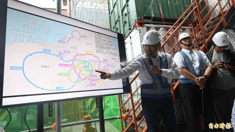 3環6線再升級4環8線 侯友宜:新北捷運打造189公里綿密路網