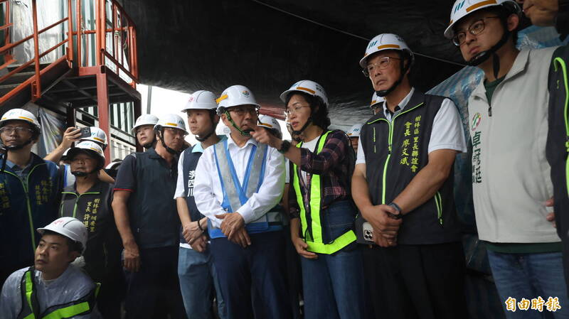 出席土城樹林線工程 蘇巧慧:持續緊盯進度 加速完善捷運路網