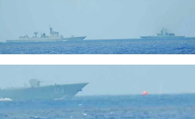 扼殺美軍援台通道?中俄戰艦首闖沖之鳥實彈演習 日防衛省急派艦監控