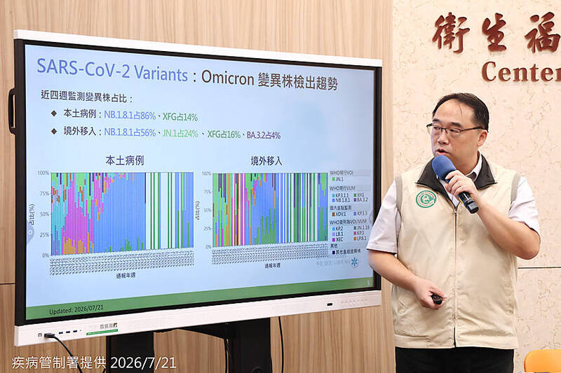 《TAIPEI TIMES》 COVID-19 cases surge to epidemic levels: CDC