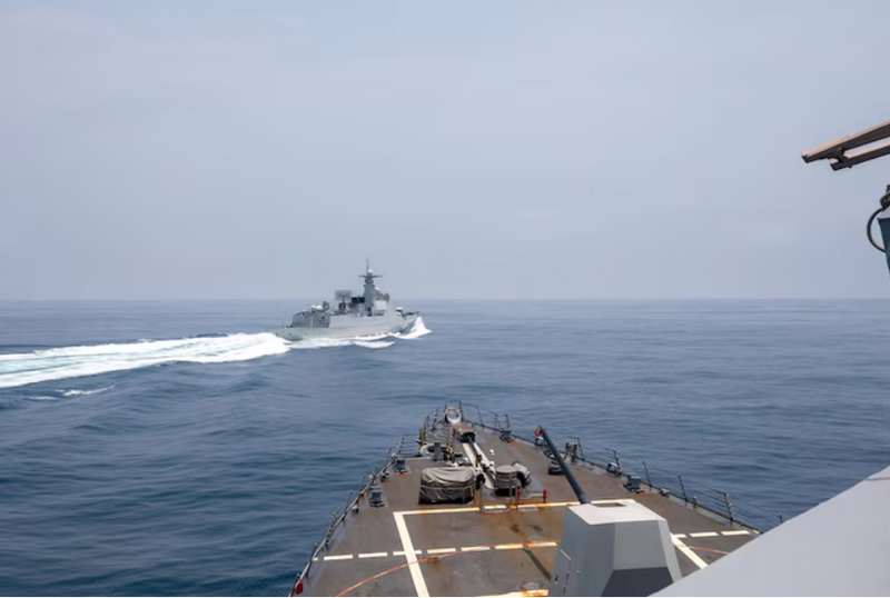 中俄艦隊於日本EEZ演習 中國軍艦實彈射擊曝光