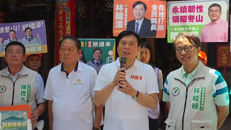 林國漳前進冬山盼傳承水牛精神 允諾全力爭取國5冬山交流道