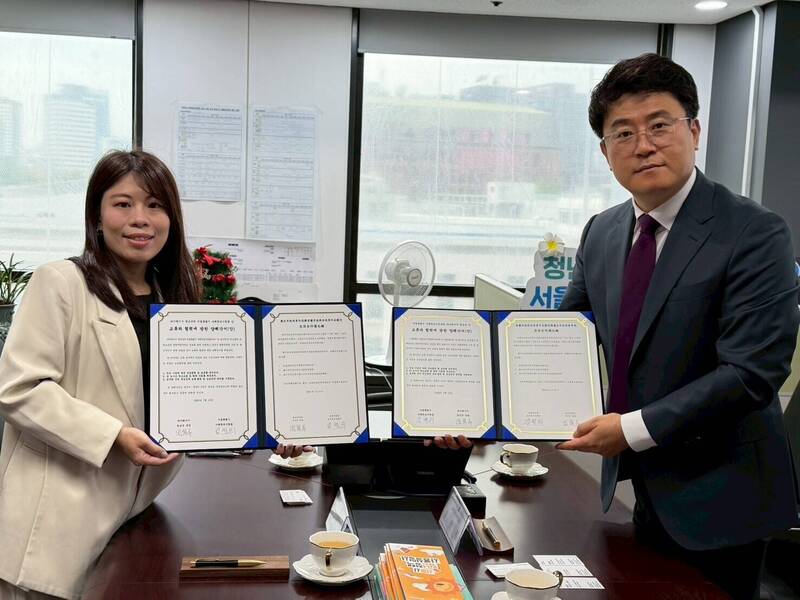 北市青年局赴首爾分享青年政策成果 更新青年事務MOU簽署