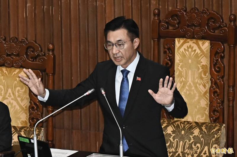 國民黨喊停「無人機發展計畫」 江啟臣籲回歸理性溝通與監督
