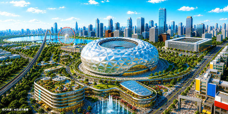 《TAIPEI TIMES》 New Taipei City Dome to be built in Shulin: mayor