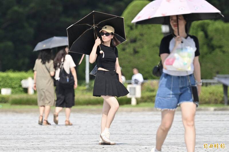 14縣市熱炸!恐連飆36度高溫 氣象署:慎防熱傷害