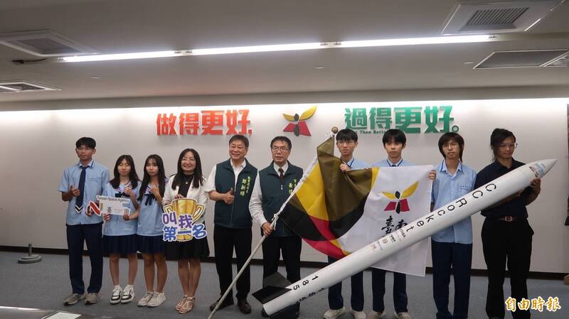 台灣盃火箭競賽 家齊高中、成大挺進全國決賽