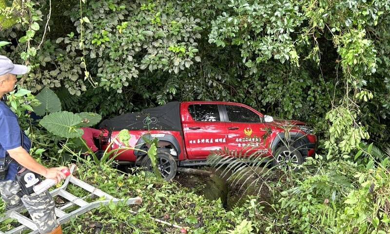柳營消防分隊山訓衝落山溝 台南47輛勤務車全進原廠檢查