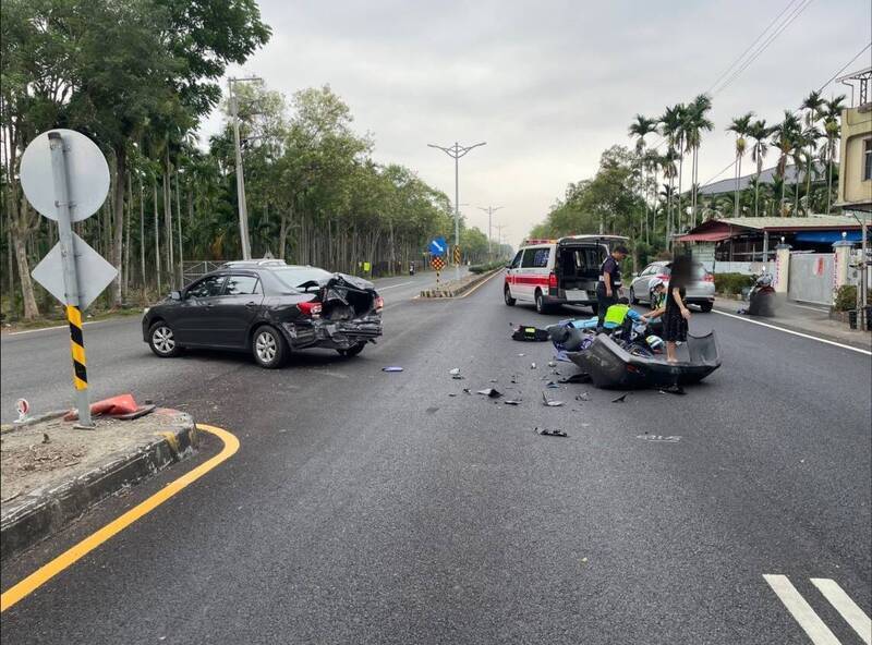 男大生騎機撞迴轉轎車身亡 路過貨車駕駛被控肇逃無罪