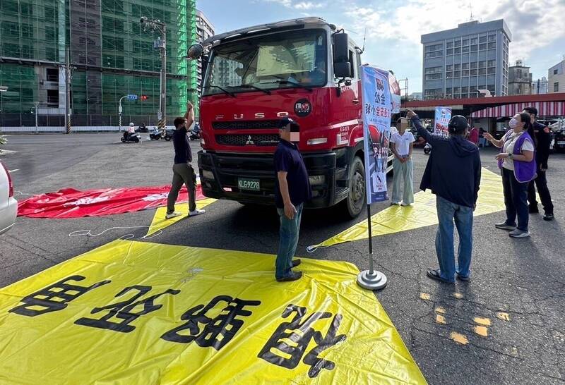 台積電設廠車流暴增 大車深入社區實境體驗「視野死角」